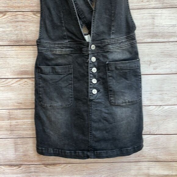 NEWBURY CUSTOM JUMPER IN BLACK DENIM - Picture 4 of 8